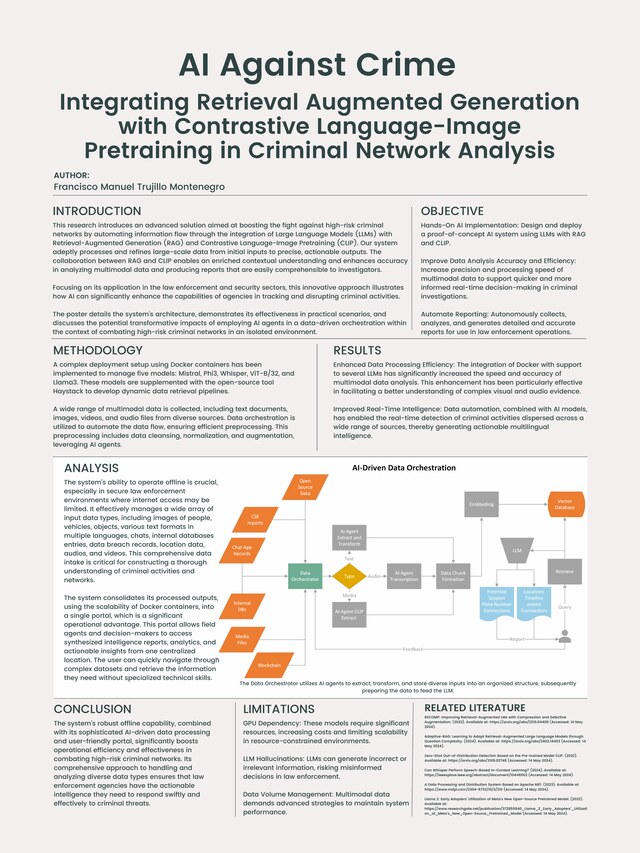 AI Against Crime research poster